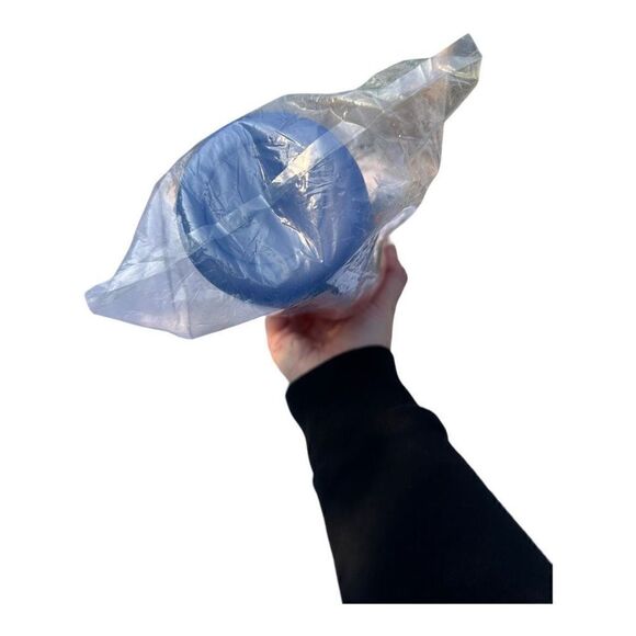 New 32 ounce ombré water bottle pink to blue with drinking straw time marker - Picture 7 of 9